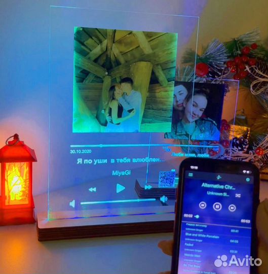 Фото с рамкой / Лучший подарок