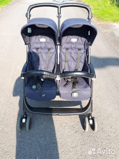 Коляска для двойни peg perego