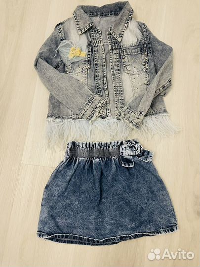Детские вещи на девочку пакетом 92-98