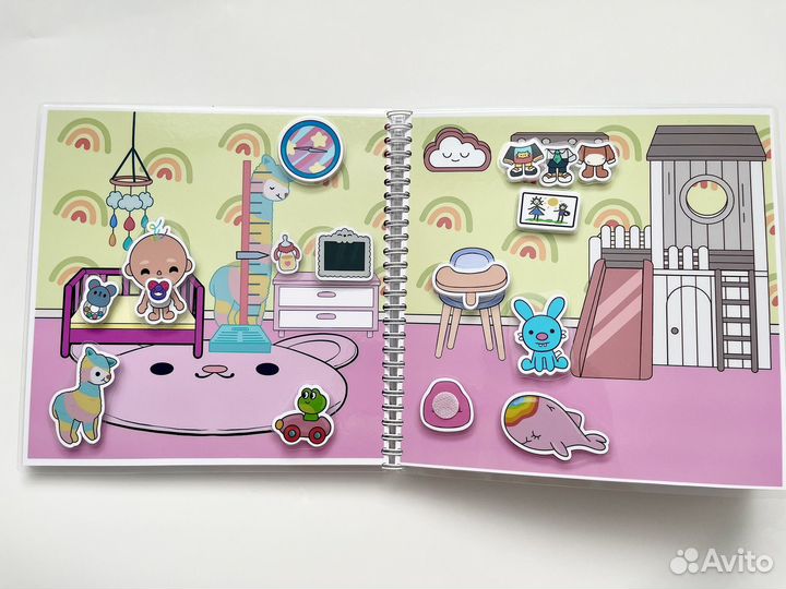 Тока Бока разноцветный дом