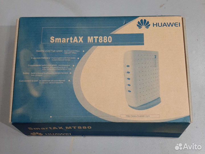 Adsl - маршрутизатор SmartAX MT880