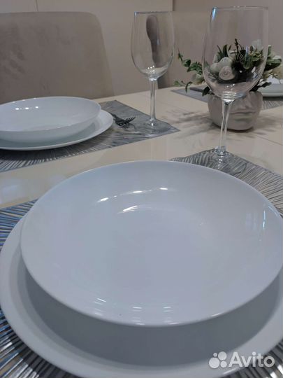 Набор столовой посуды на 4 персоны. 12предм