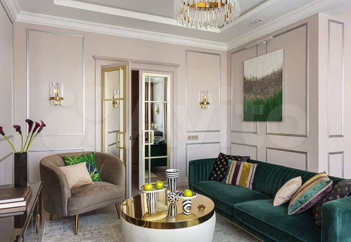 4-к. квартира, 95,4 м², 17/18 эт.