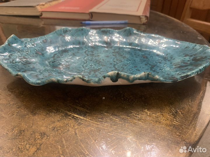 Блюдо глиняное