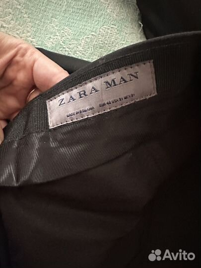 Брюки мужские классические zara