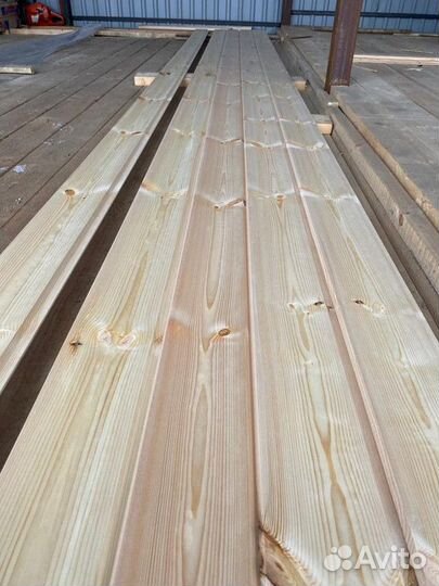 Имитация бруса. Карельский профиль /Полярная сосна