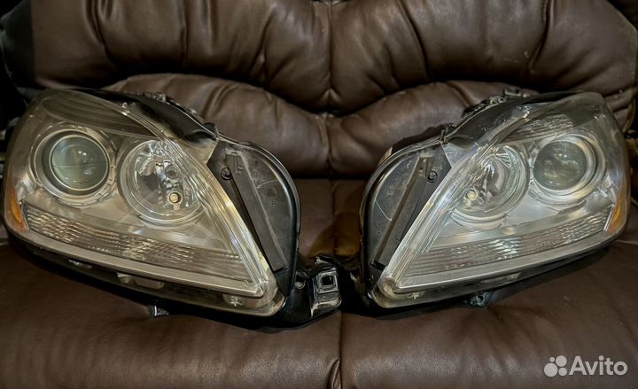 Фары mercedes ml w166 галоген