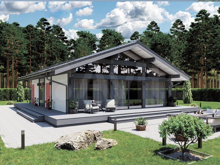 Дом 84 м² на участке 7 сот.