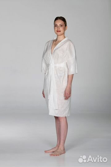 00-813 Халаты одноразовые универсальный 5шт спанле