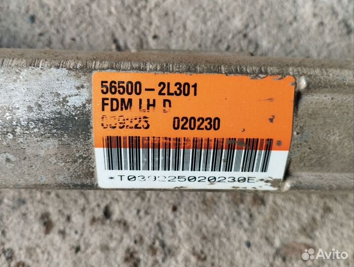 Рулевая рейка kia ceed ed fl