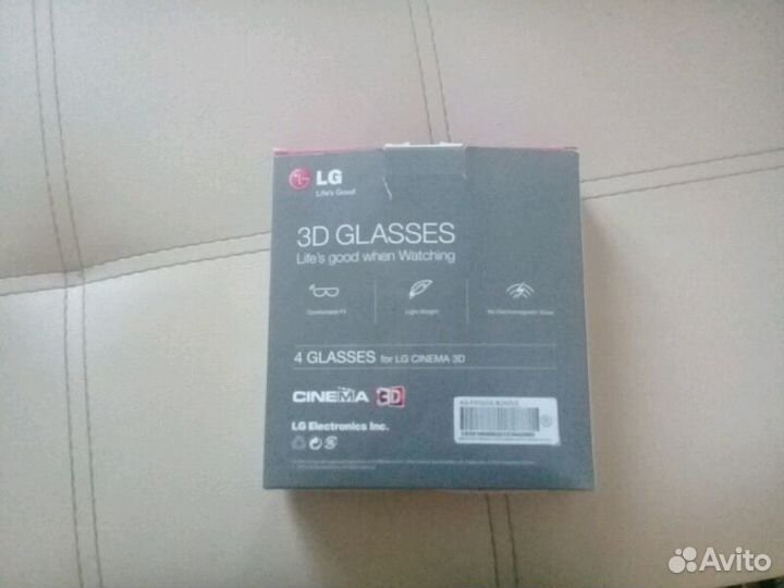 3D очки 4штуки