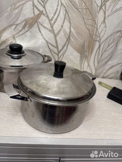 Посуда нержавейка СССР для дачи