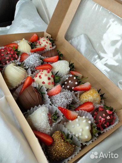 Клубника в бельгийском шоколаде