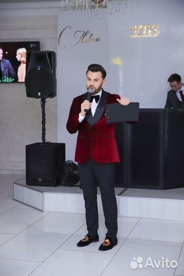 Ведущий Вокалист на свадьбу корпоратив юбилей