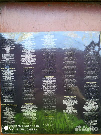 Винил iron maiden 