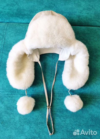 Шапка-ушанка для девочки