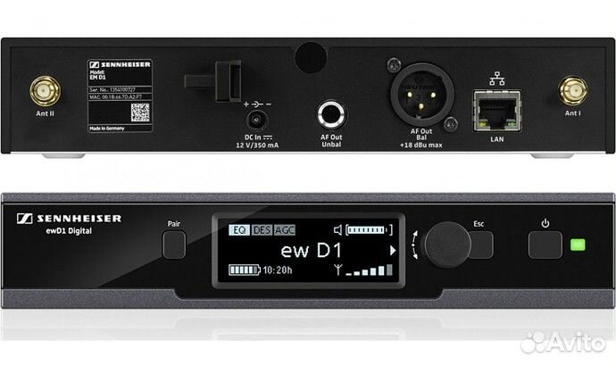 Цифровая беспроводная радиосистема (микрофон) senn