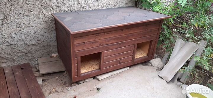 Будка для собаки утепленная