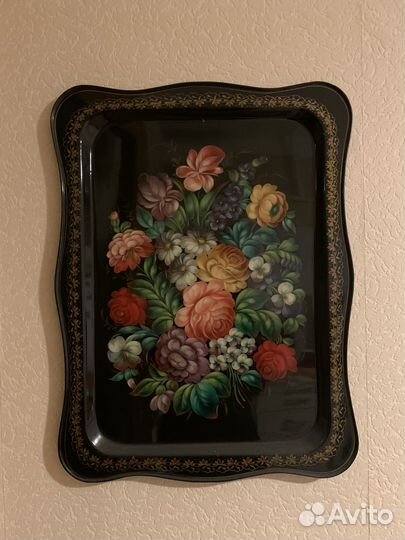 Подносы жостово СССР