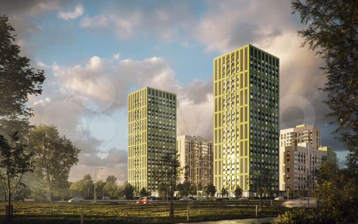 1-к. квартира, 36,2 м², 13/25 эт.