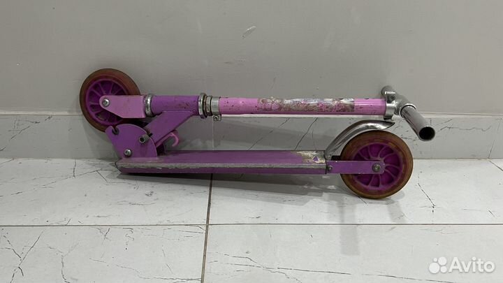 Самокат детский двухколесный бу