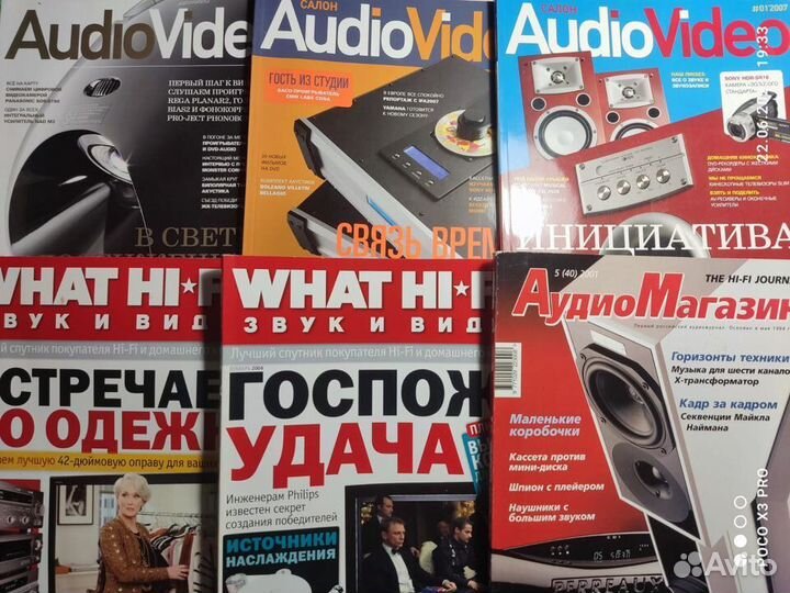 Журналы Stereo & Video, Салон AudioVideo и другие