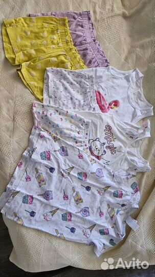 Пакет вещей на девочку р128