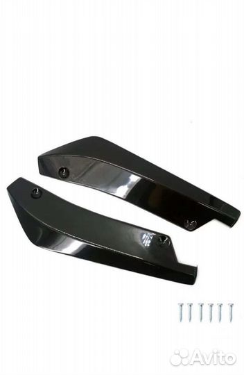 Сплиттер универсальный на задний бампер