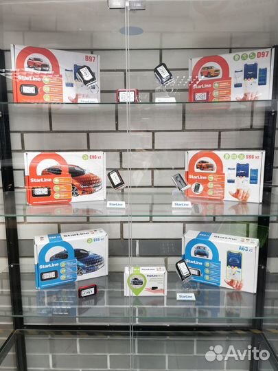 Установка сигнализации starline