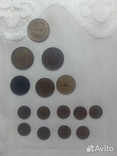 Монеты-1, 2, 3,5 коп