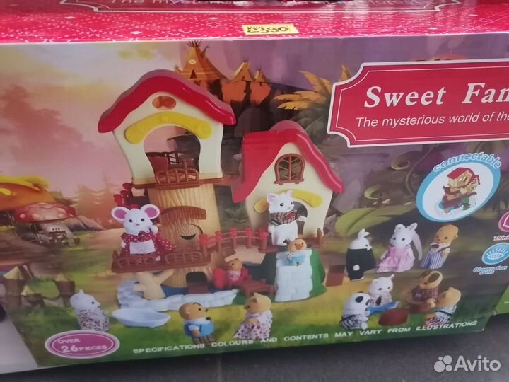 Кукольный домик sylvanian families