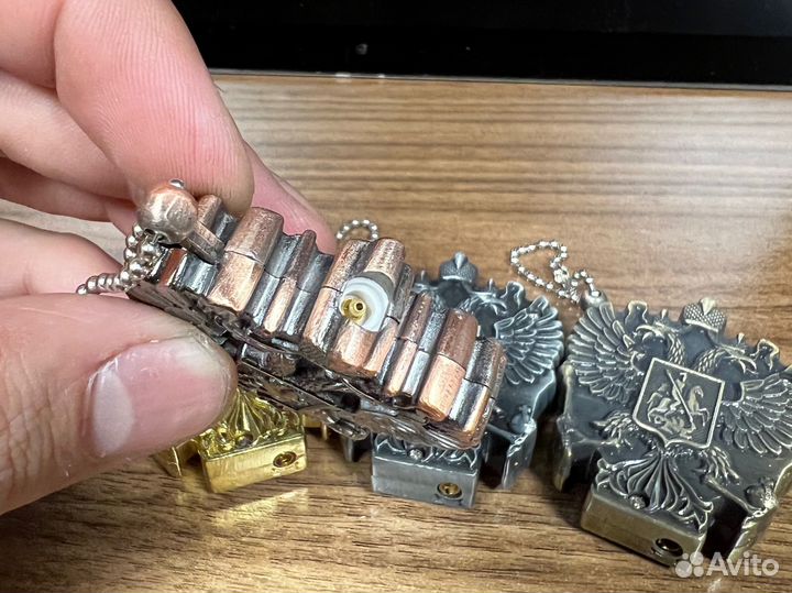 Зажигалка Герб турбо брелок