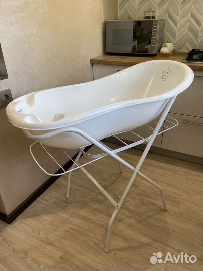 Детская ванночка с подставкой 100 см
