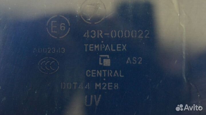 Стекло двери FR BLE 2004г