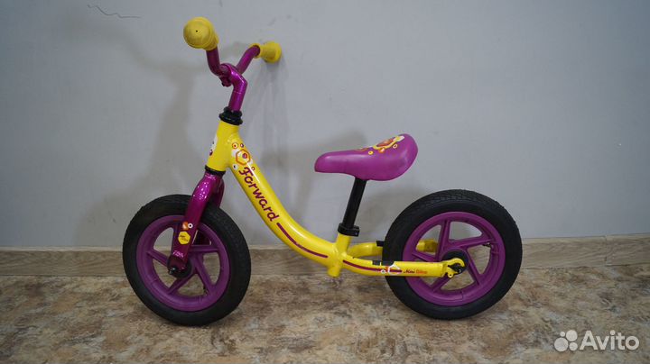 Беговел Forward Mini Bike d-12 желтый