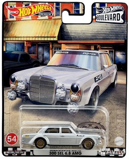 Hot Wheels Premium Boulevard Mercedes-Benz300 6.8