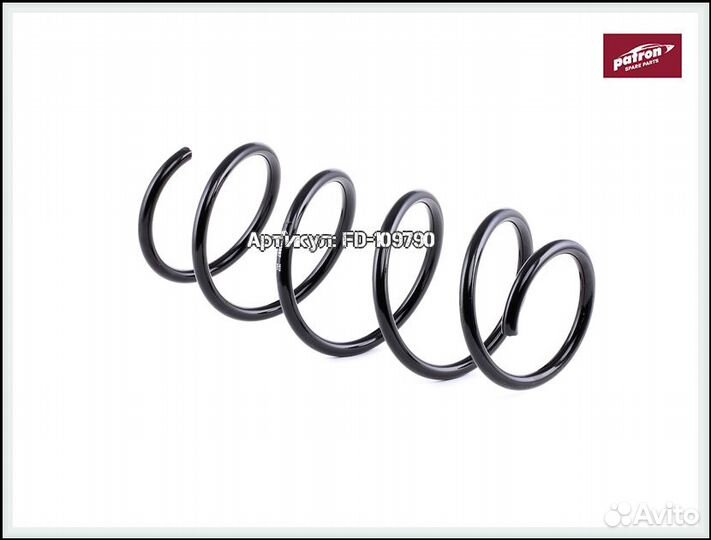 Пружина подвески задняя Opel Corsa D