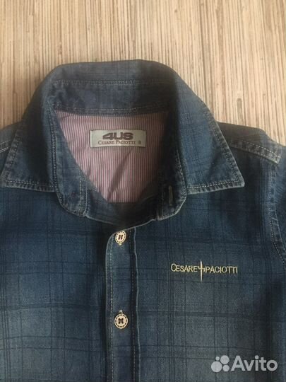 Рубашка джинсовая для мальчика