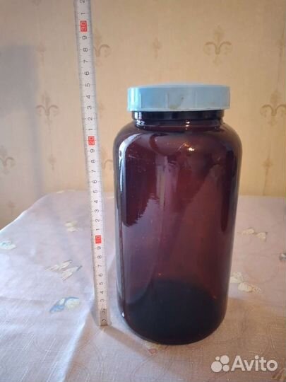 Банки из тёмного стекла 2л