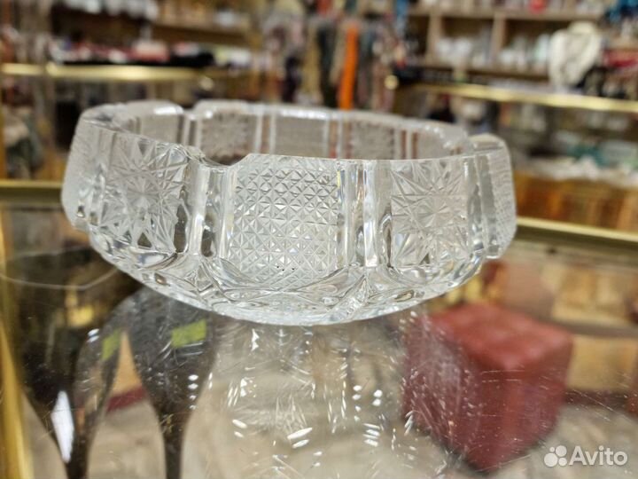 Хрустальный салатник