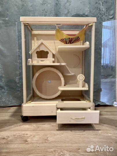 Клетка для грызунов, витрина для шинлилл, дегу