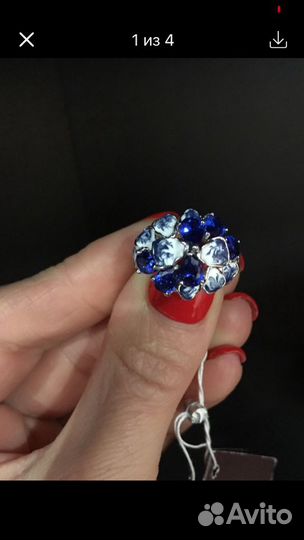 Серебряное кольцо