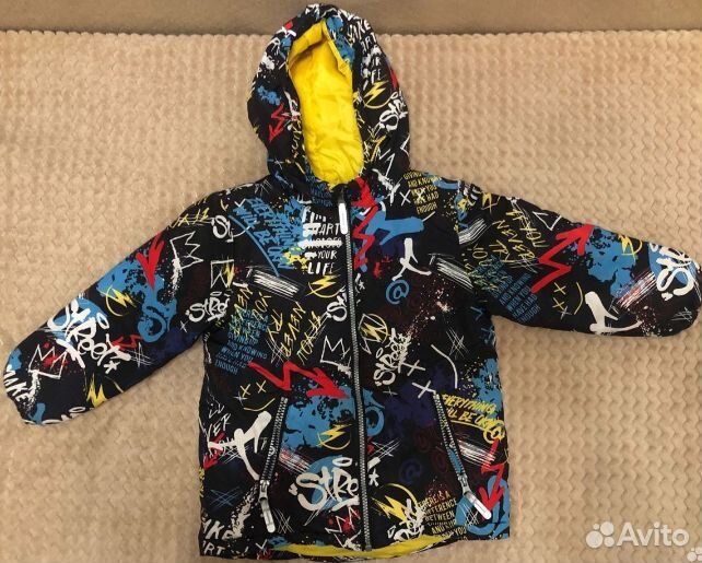 Куртки демисезонные для мальчика р.104, р.110
