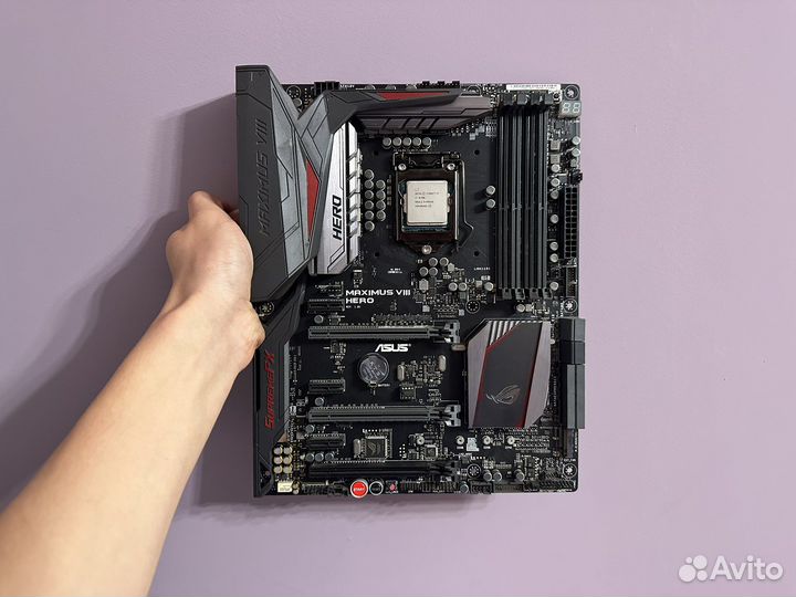 Asus maximus viii hero + i7 6700