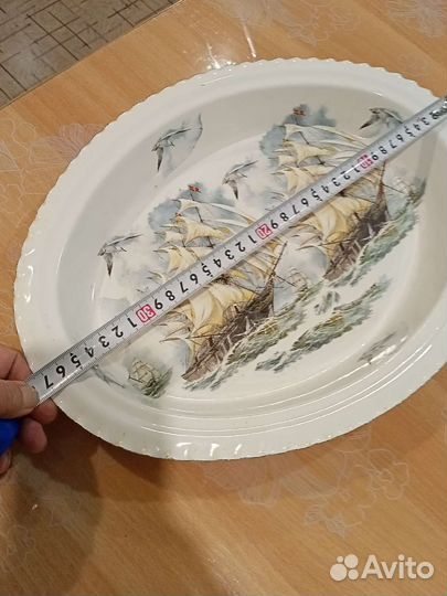 Блюдо эмаль СССР