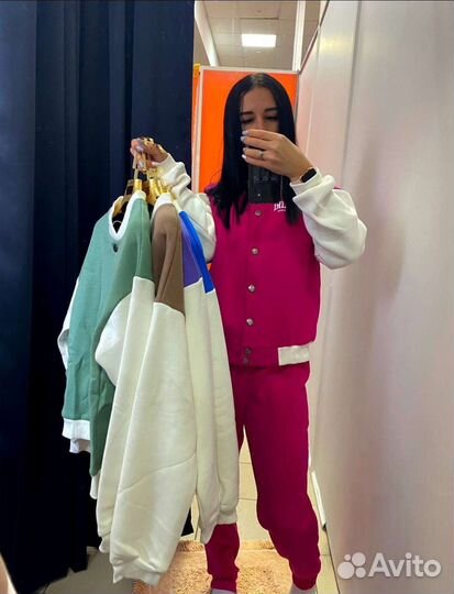 Спортивный костюм на флисе костюм тройка