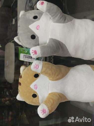 Длинный Кот батон обнимашка кот сосиска качество