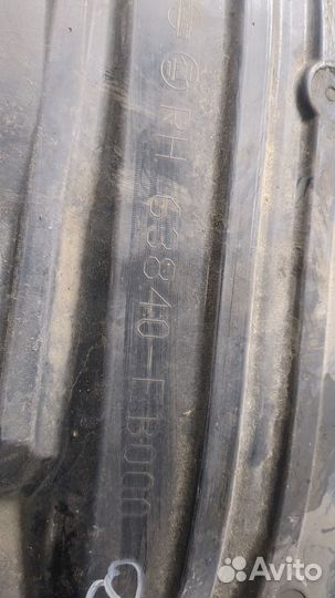 Защита арок (подкрылок) Nissan Pathfinder, 2006