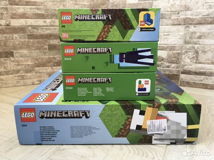 Новые наборы Lego Minecraft