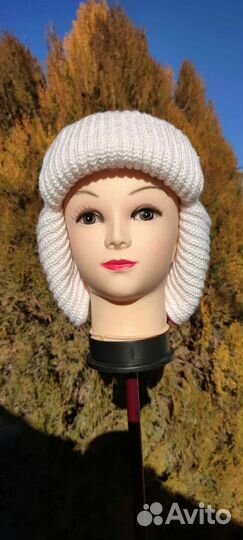 Мк Шапка - ушанка двойная, унисекс